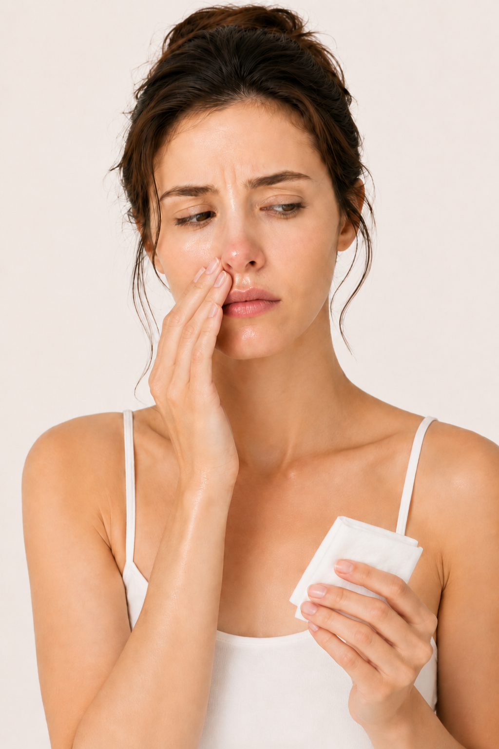 Illustration of runny nose
